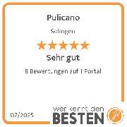 Pulicano - werkenntdenBESTEN.de Qualitätssiegel