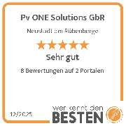 Pv ONE Solutions GbR - werkenntdenBESTEN.de Qualitätssiegel