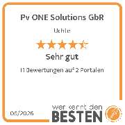 Pv ONE Solutions GbR - werkenntdenBESTEN.de Qualitätssiegel