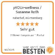 pYOUr-wellness / Susanne Roth - werkenntdenBESTEN.de Qualitätssiegel