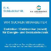 R. K. Gebäudetechnik - Elektriker / Elektroniker (m/w/d) für Energie- und Gebäudetechnik