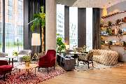 Radisson Blu Hotel at Porsche Design Tower Stuttgart - Lounge Area