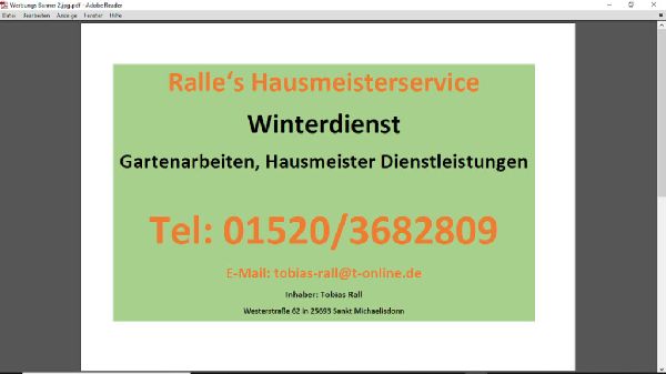 Ralles Hausmeisterservice - 2