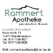 Rammert-Apotheke Bodelshausen - Logo der Rammert-Apotheke Bodelshausen