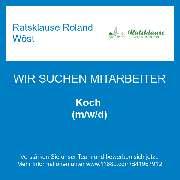 Ratsklause Roland Wöst - Koch (m/w/d)
