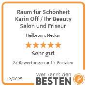 Raum für Schönheit Karin Off / Ihr Beauty Salon und Friseur - werkenntdenBESTEN.de Qualitätssiegel