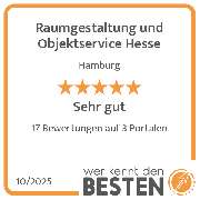 Raumgestaltung und Objektservice Hesse - werkenntdenBESTEN.de Qualitätssiegel