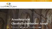Rechtsanwältin Claudia Eschenbacher-Joseph - GALLERY