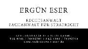 Rechtsanwalt Ergün Eser - Fachanwalt für Strafrecht - Fachanwalt für Familienrecht - 4