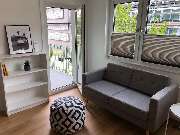Renovierung E. Dilek - Renovierung einer 2-Zimmer Wohnung in Stuttgart mit Blick auf den Balkon