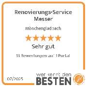 Renovierungs-Service Messer - werkenntdenBESTEN.de Qualitätssiegel