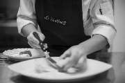 Restaurant Le Stollberg nouveau Inh. Anette Huber - Menü anrichten