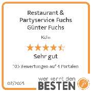Restaurant & Partyservice Fuchs    Günter Fuchs - werkenntdenBESTEN.de Qualitätssiegel