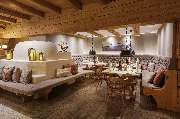 Restaurant Waldhaus - Innenraum des Restaurants.