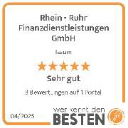 Rhein - Ruhr Finanzdienstleistungen GmbH - werkenntdenBESTEN.de Qualitätssiegel