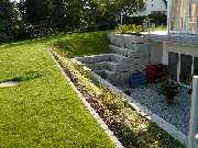 RMG Rhein-Main-Gruen GmbH Garten- und Landschaftsbau - Granitmauer