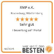 RMP e.K. - werkenntdenBESTEN.de Qualitätssiegel