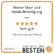 Römer Glas- und Gebäudereinigung - werkenntdenBESTEN.de Qualitätssiegel