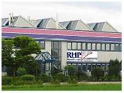 Roland Herrmann Pulverbeschichtung RHP - Firmengebäude Eingang