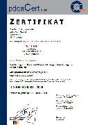 Rolf Weih Werkzeugbau und CNC-Fräsen - Zertifikat
