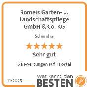 Romeis Garten- u. Landschaftspflege GmbH & Co. KG - werkenntdenBESTEN.de Qualitätssiegel