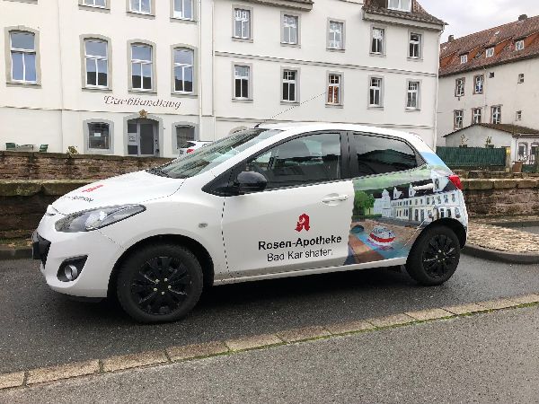 Rosen-Apotheke - Aussenansicht der Rosen-Apotheke