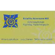 Roswitha Habermann-Will Psychologische Psychotherapeutin Dipl.-Psych. Univ. - LOGO