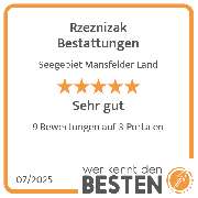 Rzeznizak Bestattungen - werkenntdenBESTEN.de Qualitätssiegel