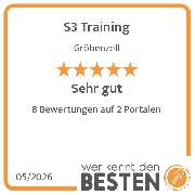 S3 Training - werkenntdenBESTEN.de Qualitätssiegel