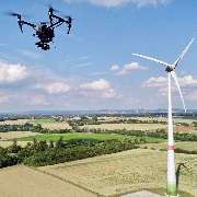 Einsatz an einer Windkraftanlage