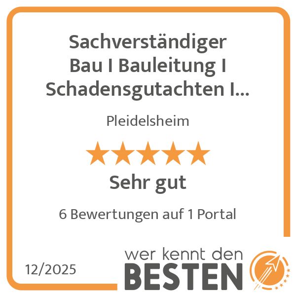 Sachverständiger Bau I Bauleitung I Schadensgutach …