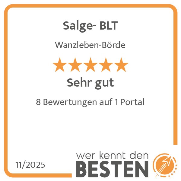 Salge- BLT - werkenntdenBESTEN.de Qualitätssiegel