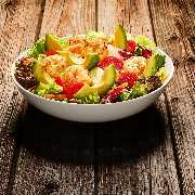Salve Pizza - Insalata Gamberi e Avocado