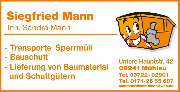 Sandra Mann Containerdienst Mann - GALLERY