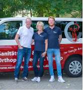 Sanitätshaus & Orthopädietechnik Vienup Meisterbetrieb für Orthopädietechnik & Rehabilitationsmittel - Familie Vienup (v.l. Markus V., Corina V., Joshua V.)