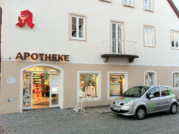 Sankt Jakobus Apotheke - Aussenansicht der Sankt J …