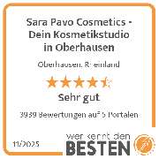 Sara Pavo Cosmetics - Dein Kosmetikstudio in Oberhausen - werkenntdenBESTEN.de Qualitätssiegel