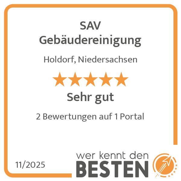SAV Gebäudereinigung - werkenntdenBESTEN.de Qualit …