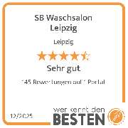 SB Waschsalon Leipzig - werkenntdenBESTEN.de Qualitätssiegel