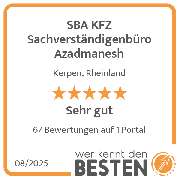 SBA KFZ Sachverständigenbüro Azadmanesh - werkenntdenBESTEN.de Qualitätssiegel