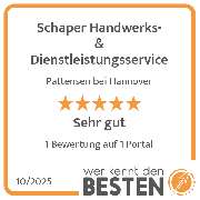 Schaper Handwerks-& Dienstleistungsservice - werkenntdenBESTEN.de Qualitätssiegel