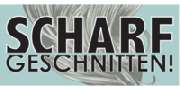 SCHARF GESCHNITTEN - LOGO
