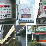 Schilder und Lichtwerbung Müller Köln - Firmenschilder