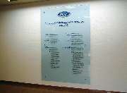 Schilder und Lichtwerbung Müller Köln - Glasschild