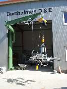 Schmiedl Metall- & Fördertechnik GmbH - Säulenschwenkkran mit Knickausleger