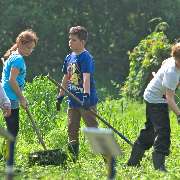 Gartenarbeit