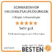 SCHWABENHOF HAUSHALTSAUFLÖSUNGEN - werkenntdenBESTEN.de Qualitätssiegel