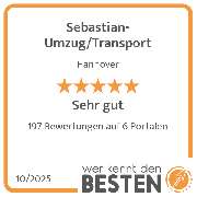 Sebastian-Umzug/Transport - werkenntdenBESTEN.de Qualitätssiegel