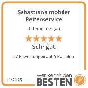 Sebastian's mobiler Reifenservice - werkenntdenBESTEN.de Qualitätssiegel