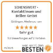 SEHENSWERT - Kontaktlinsen und Brillen GmbH - werkenntdenBESTEN.de Qualitätssiegel